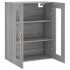 Armario de pared gris Sonoma 69,5x34x90