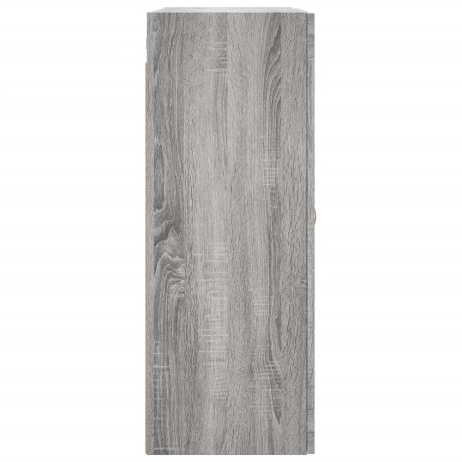 Armario de pared gris Sonoma 69,5x34x90