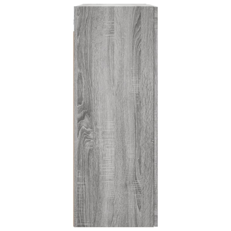 Armario de pared gris Sonoma 69,5x34x90