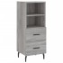 Aparador madera de ingeniería gris Sonoma 34,5x34x90