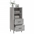 Aparador madera de ingeniería gris Sonoma 34,5x34x90