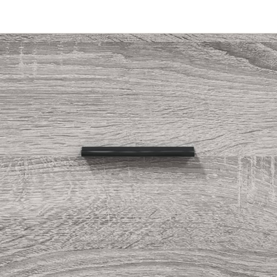 Aparador madera de ingeniería gris Sonoma 34,5x34x90