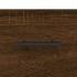 Mueble para TV madera contrachapada roble marrón 80x36x50