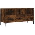 Mueble de TV madera de ingeniería roble ahumado 102x36x50