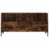 Mueble de TV madera de ingeniería roble ahumado 102x36x50