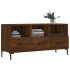 Mueble de TV madera de ingeniería marrón roble 102x36x50