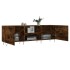 Mueble de TV madera de ingeniería roble ahumado 150x30x50