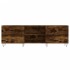 Mueble de TV madera de ingeniería roble ahumado 150x30x50