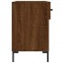 Banco zapatero madera de ingeniería marrón roble 102x35x55