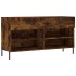 Banco zapatero madera de ingeniería roble ahumado 102x35x55