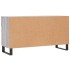 Banco zapatero madera de ingeniería gris Sonoma 102x35x55