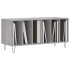 Mueble para discos madera contrachapada gris Sonoma