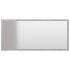 Set muebles de baño 2 piezas madera contrachapada gris