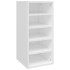 Muebles zapateros 2 uds contrachapada blanco 31,5x35x70