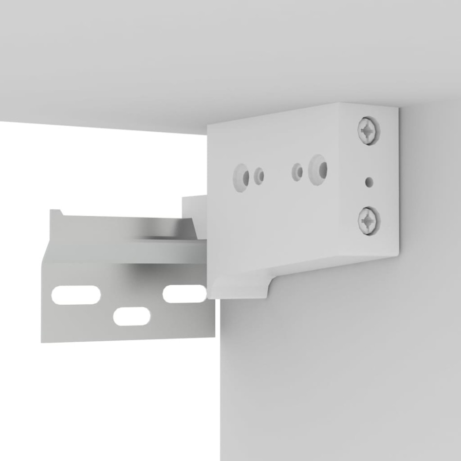 Muebles zapateros 2 uds contrachapada blanco 31,5x35x70