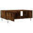 Mesa de centro madera de ingeniería roble ahumado 90x60x35