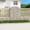 Cesta gaviones forma arco hierro galvanizado 150x50x200/220 cm