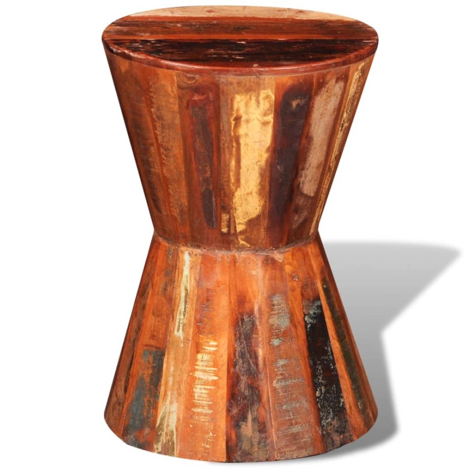 Taburete de madera maciza