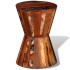 Taburete de madera maciza