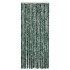 Cortina mosquitera chenilla verde y blanco 90x220