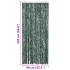 Cortina mosquitera chenilla verde y blanco 90x220