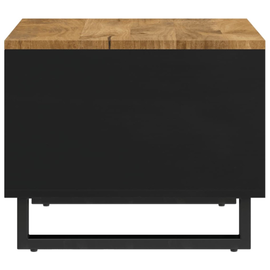 Mesa de centro de madera maciza mango 55x50x40