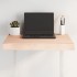 Tablero de mesa madera maciza borde natural 60x60x(2-6)