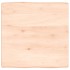 Tablero de mesa madera maciza borde natural 60x60x(2-6)