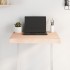 Tablero de mesa madera maciza borde natural 60x60x(2-6)