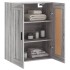 Armario de pared madera ingeniería gris Sonoma 69,5x34x90