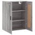 Armario de pared madera ingeniería gris Sonoma 69,5x34x90