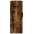 Armario de pared madera ingeniería roble ahumado 69,5x34x90