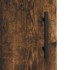 Armario de pared madera ingeniería roble ahumado 69,5x34x90