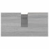 Armario de baño madera contrachapada gris Sonoma 65x33x60