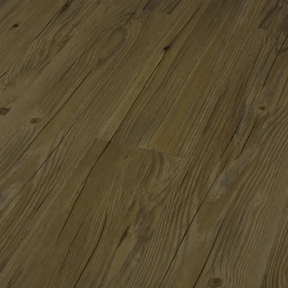 Lamas para suelo autoadhesivas PVC marrón 4,46 m² 3