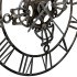 Reloj de pared de metal plateado 78