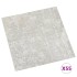 Lamas para suelo autoadhesivas 55 uds PVC gris claro 5,11