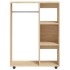 Armario madera de ingeniería color roble Sonoma 80x40x110