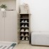 Mueble zapatero de aglomerado roble Sonoma 32x35x92