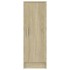 Mueble zapatero de aglomerado roble Sonoma 32x35x92
