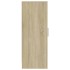 Mueble zapatero de aglomerado roble Sonoma 32x35x92