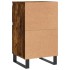 Aparador madera de ingeniería roble ahumado 40x35x70
