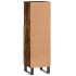 Armario de baño madera contrachapada roble ahumado 30x30x100