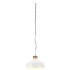 Lámpara colgante industrial 58 cm blanca