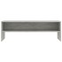 Mueble de TV madera contrachapada gris hormigón 120x40x40