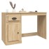 Escritorio con cajón madera contrachapada roble 115x50x75
