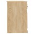Escritorio con cajón madera contrachapada roble 115x50x75