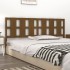 Cabecero de cama madera maciza pino marrón miel 205,5x4x100