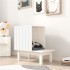 Casa para gatos de madera maciza de pino blanco 60x36x60