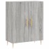 Aparador de madera de ingeniería gris Sonoma 69,5x34x90